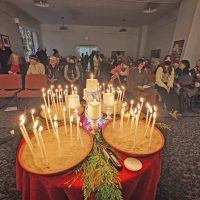 Solstice service at St Matthew's United on December 21, 2023 Solstice service at St Matthew's United on December 21, 2023