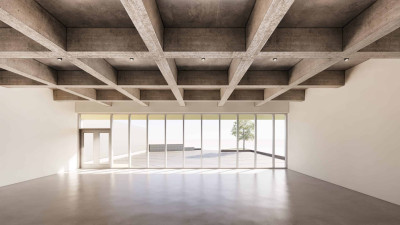 East Hall. Accessible from the parking lot.