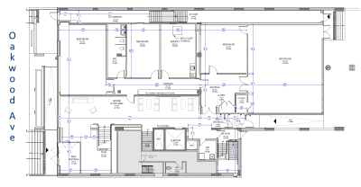 473 Oakwood floor plan, ground floor