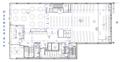 473 Oakwood floor plan, second floor