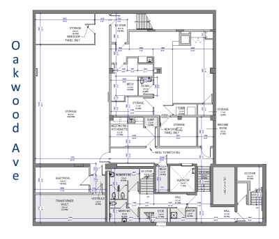 473 Oakwood floor plan, basement
