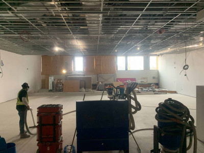 The ceiling frame in the Sanctuary The ceiling frame in the Sanctuary