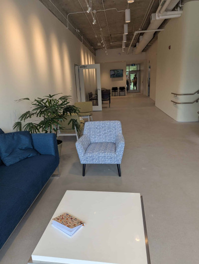 Looking South from the lobby