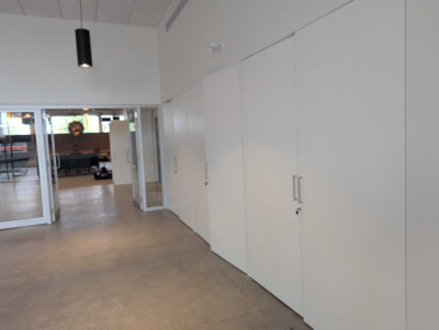 Looing East into the Sanctuary from the Community Hall