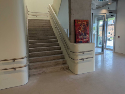 The main staircase The main staircase