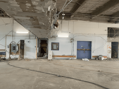Second floor facing South
