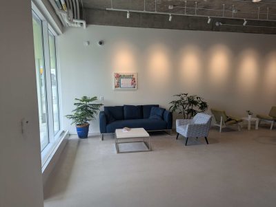 The lobby